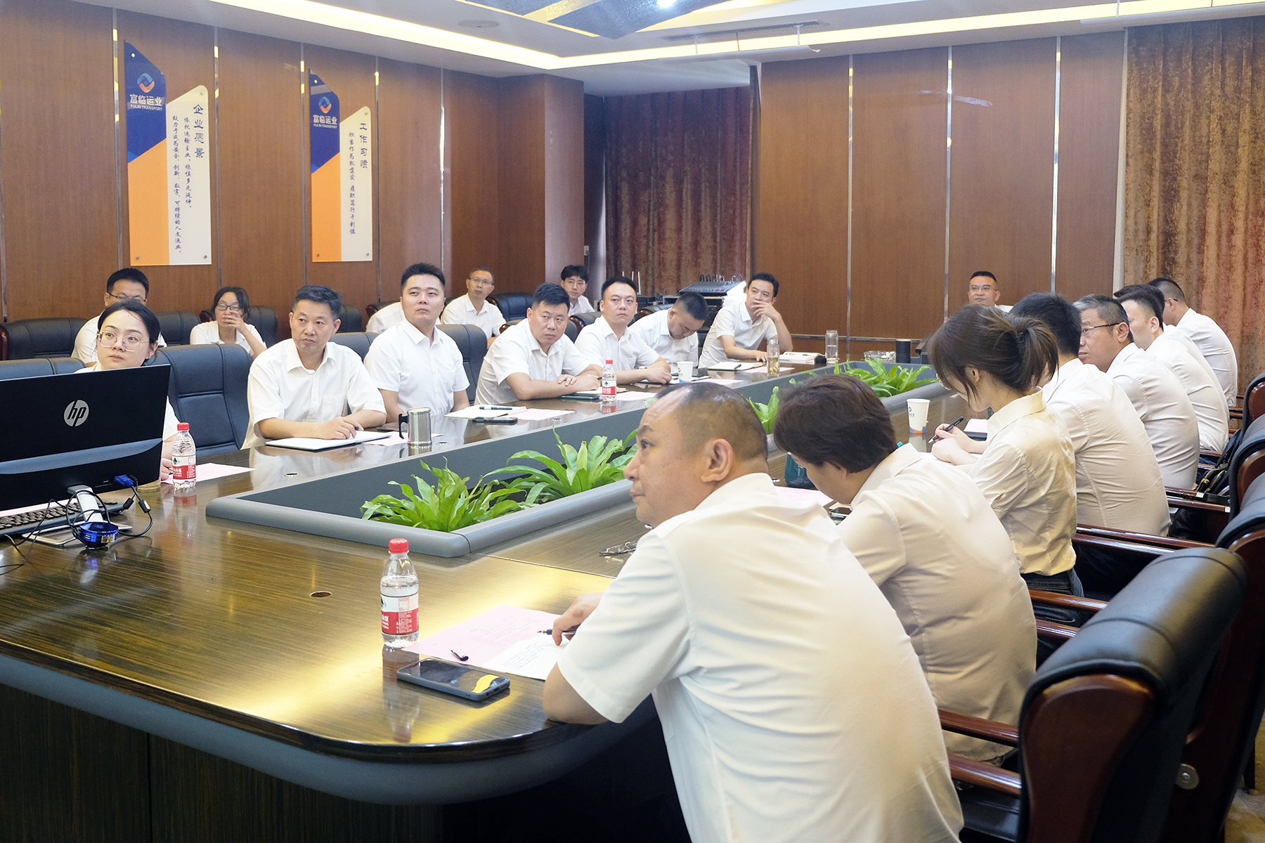 2121非凡运业参与控股股东永锋集团8月份现场观察精益优良案例分享会