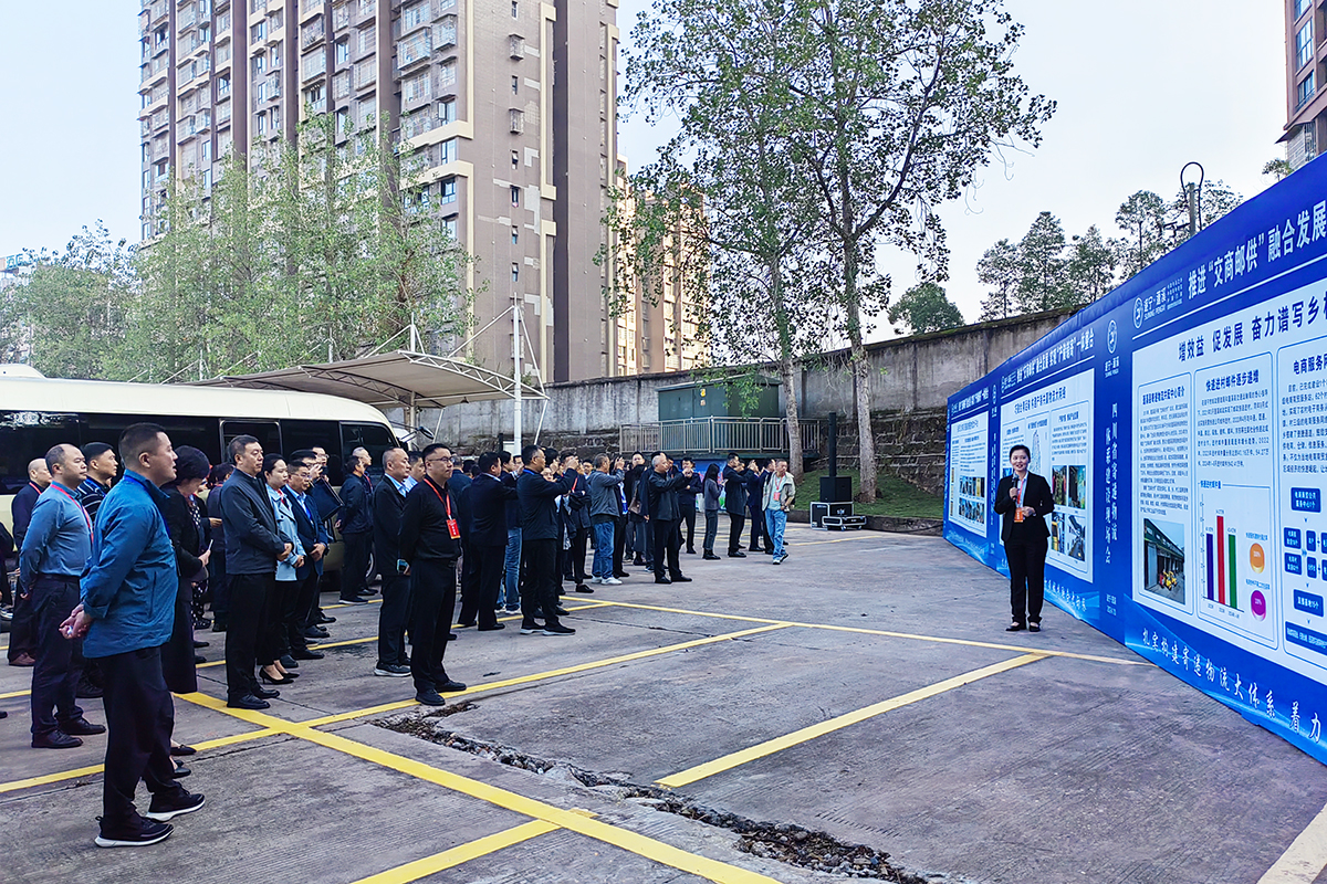 2121非凡蓬溪运业圆满实现四川省寄递物流系统建设现场会调研接待工作